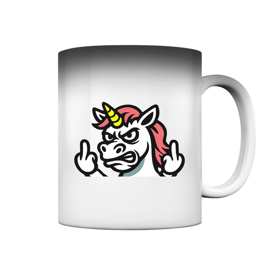 Einhorn mit Mittelfinger – Sag’s mit dem Horn - Magic Mug