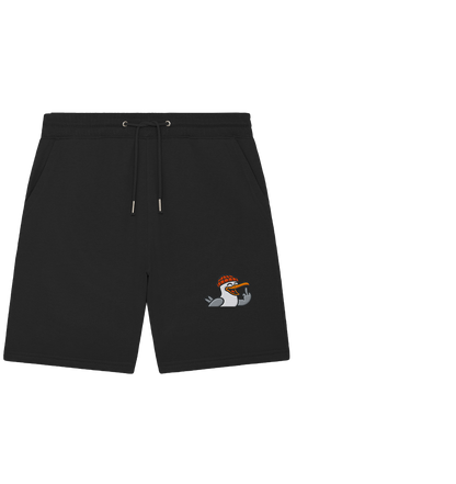 Möwe mit Mittelfinger – Wenn Höflichkeit keine Option mehr ist - Organic Jogger Shorts (Stick)