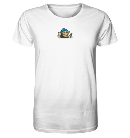 Schaf mit Mittelfinger im Partymodus – Dancefloor? Nur wenn’s brennt - Organic Shirt (Stick)