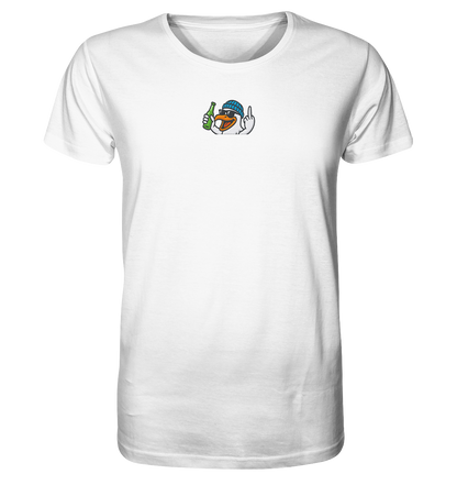 Möwe mit Mittelfinger – Der fliegende Cocktail der Verweigerung - Organic Shirt (Stick)