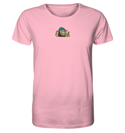 Schaf mit Mittelfinger im Partymodus – Dancefloor? Nur wenn’s brennt - Organic Shirt (Stick)