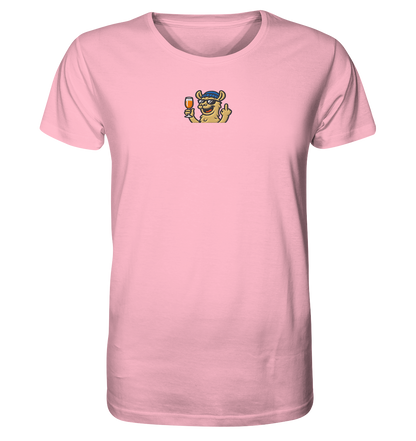 Lama mit Mittelfinger – Der ultimative Stoppschild für Laberer - Organic Shirt (Stick)