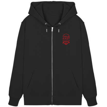 True East Logo & Ultra-Silhouette – Haltung in Bewegung - Organic Zipper (Stick)