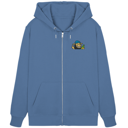 Schaf mit Mittelfinger im Partymodus – Dancefloor? Nur wenn’s brennt - Organic Zipper (Stick)