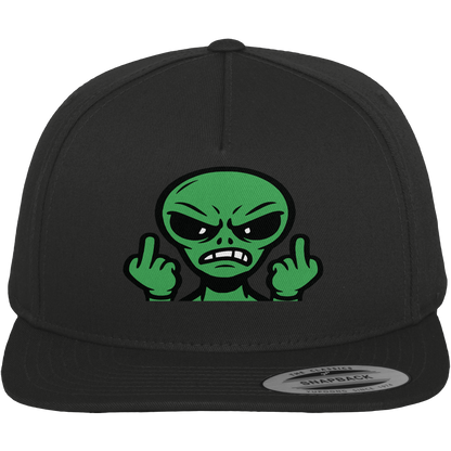 Alien mit Mittelfinger – Kontakt abgebrochen - Premium Snapback
