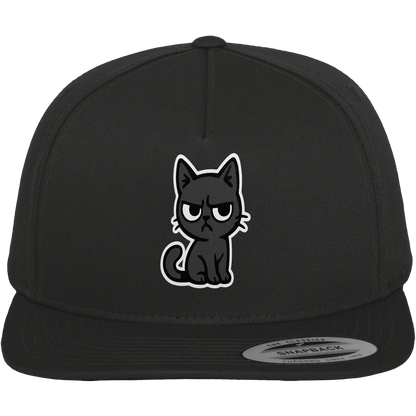 Schwarze Katze im Schatten – Personal wird beobachtet - Premium Snapback