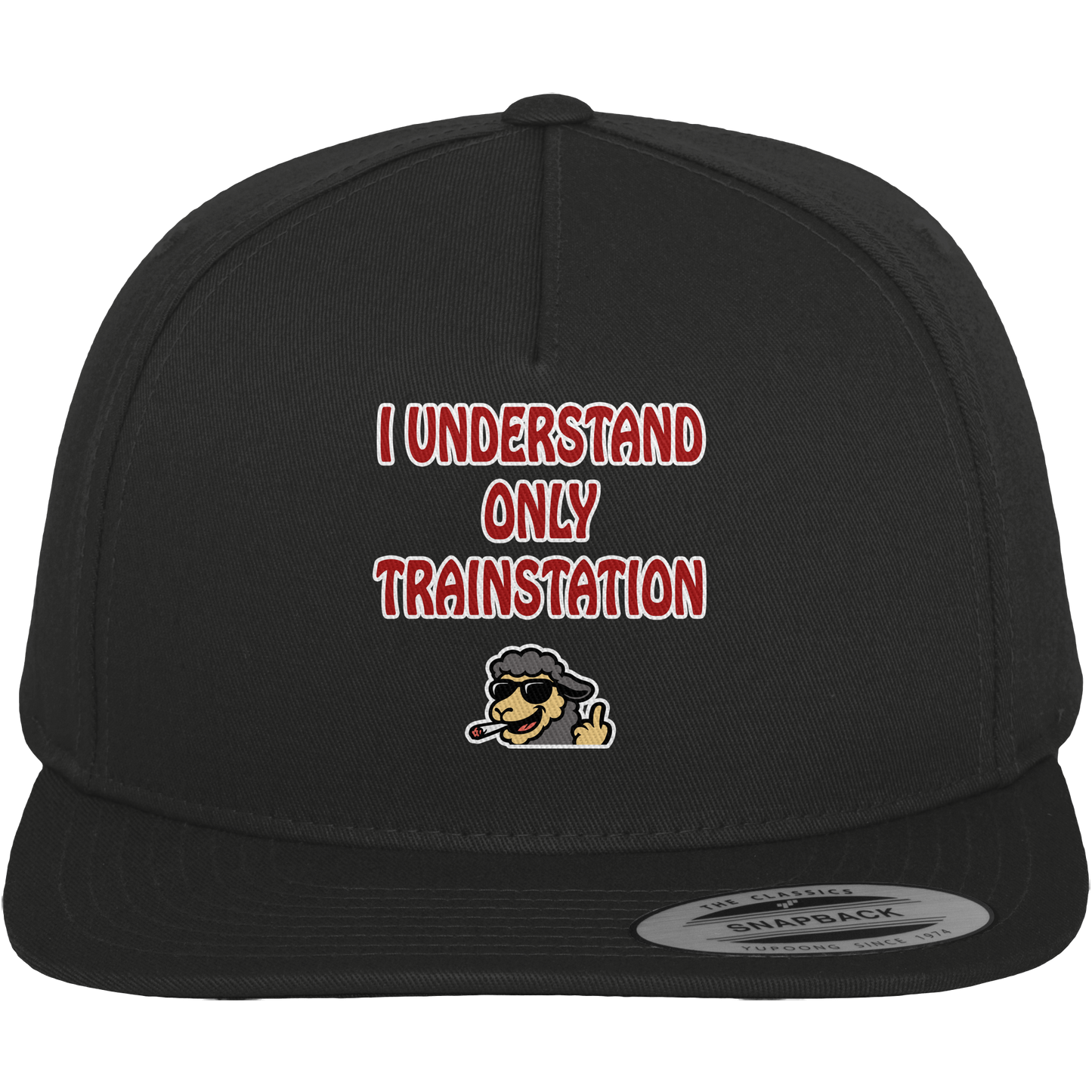 I understand only trainstation - Premium Snapback