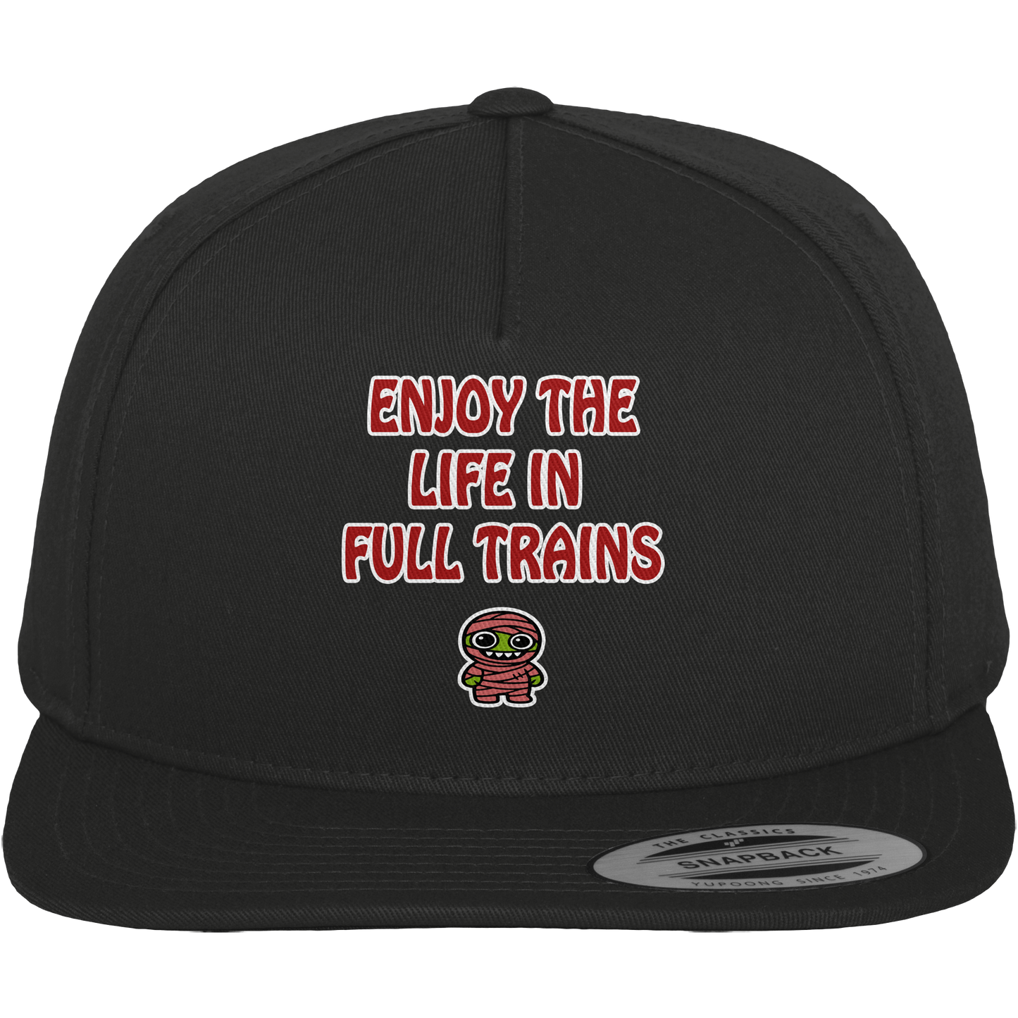 Enjoy the life in full trains - Premium Snapback