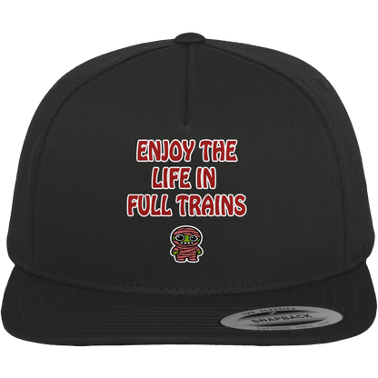 Enjoy the life in full trains - Premium Snapback