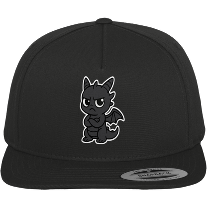 Babydrache im Trotzmodus – Feuerchen auf Stand-by - Premium Snapback