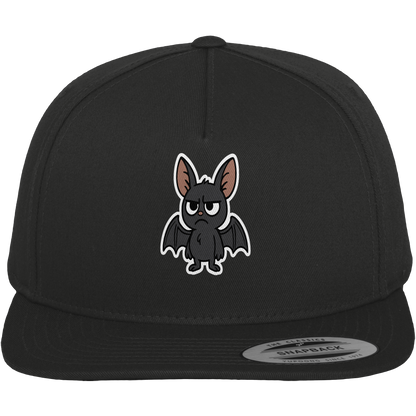 Fledermaus mit Augenrollen – Sozial, aber selektiv - Premium Snapback