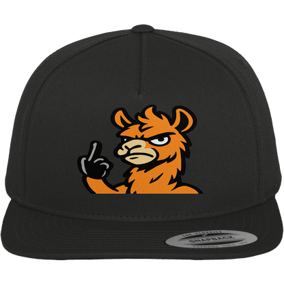 Lama mit Mittelfinger – Meditation auf Abwehrmodus - Premium Snapback