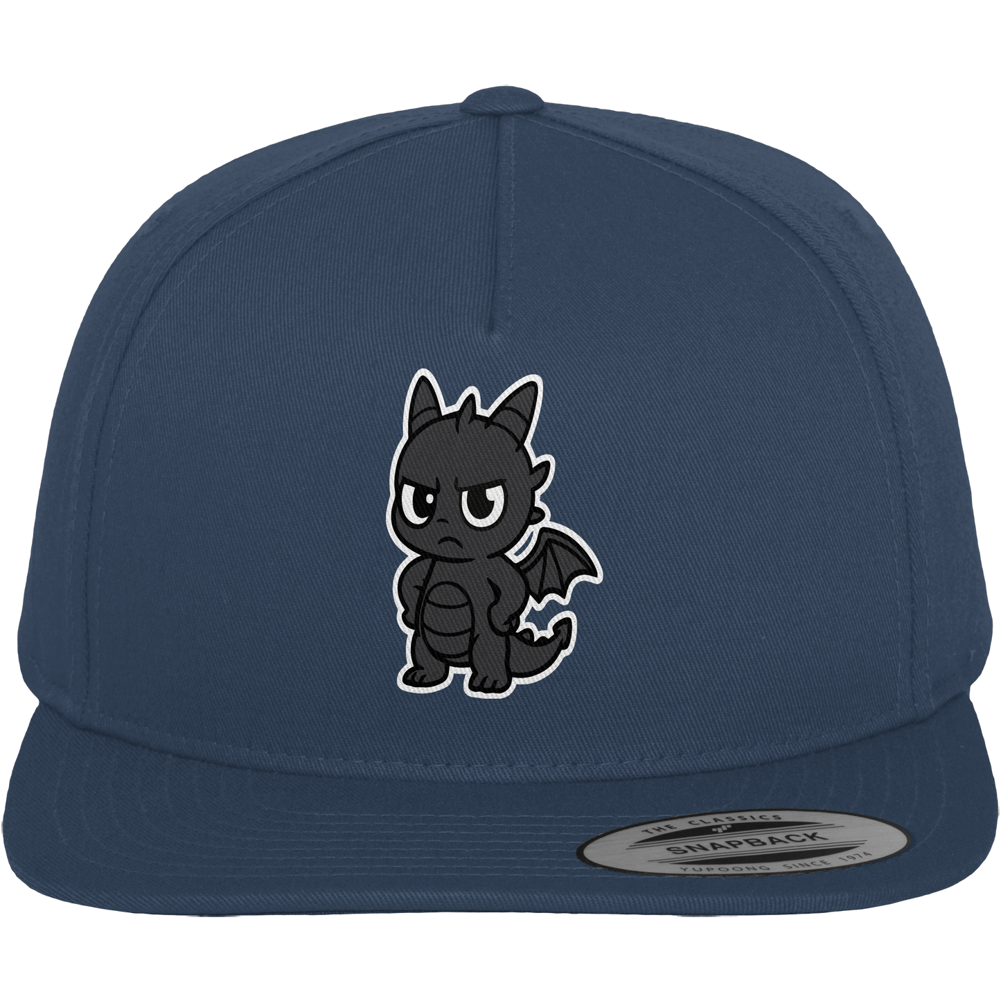 Babydrache mit schiefem Blick – Mini, aber meinungsstark - Premium Snapback