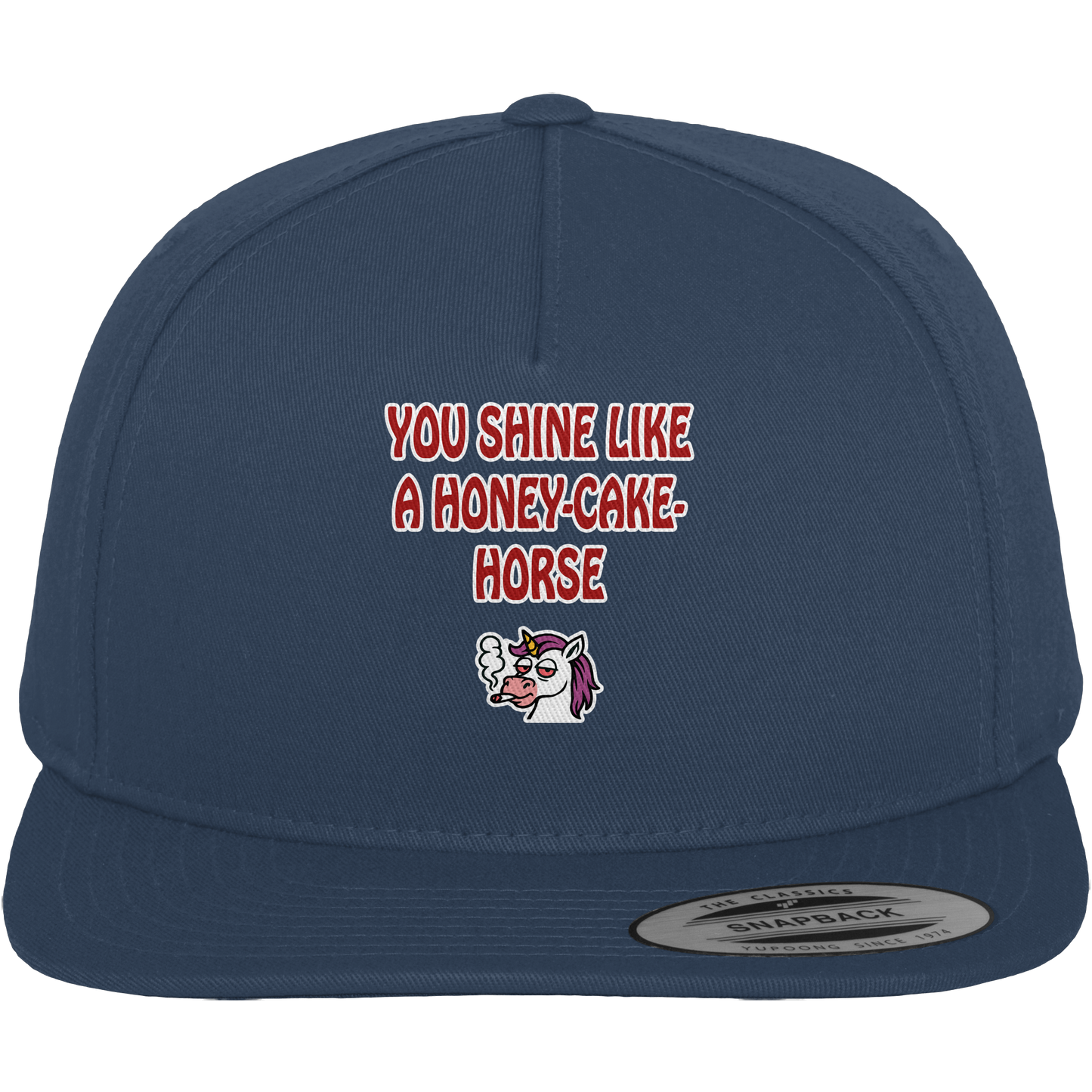 You shine like a honey cake horse - Premium Snapback