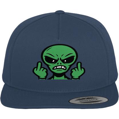Alien mit Mittelfinger – Kontakt abgebrochen - Premium Snapback