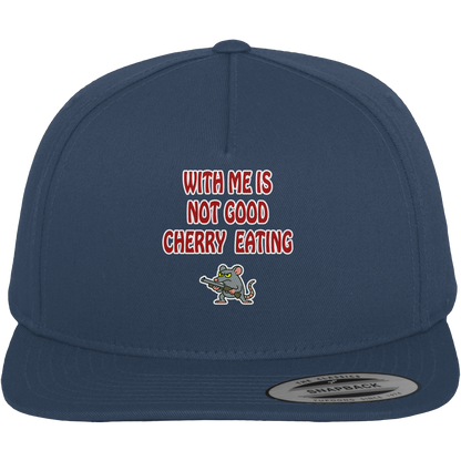 With me is not good cherry eating - Premium Snapback
