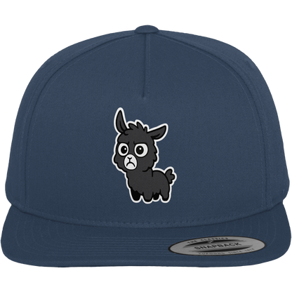 Alpaka im Büro-Modus — Skepsis trifft Business-Casual - Premium Snapback