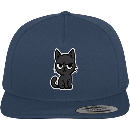 Schwarze Katze im Schatten – Personal wird beobachtet - Premium Snapback