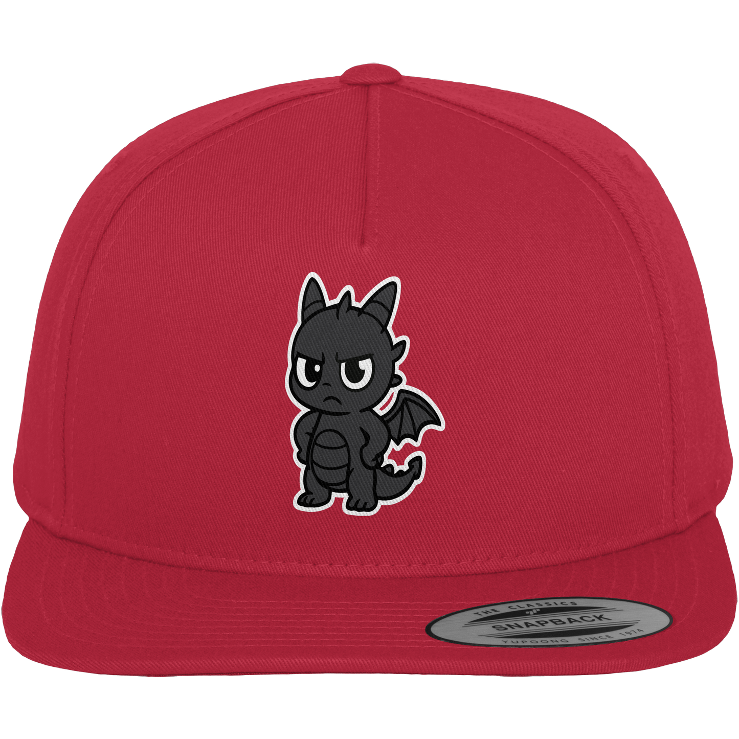 Babydrache mit schiefem Blick – Mini, aber meinungsstark - Premium Snapback
