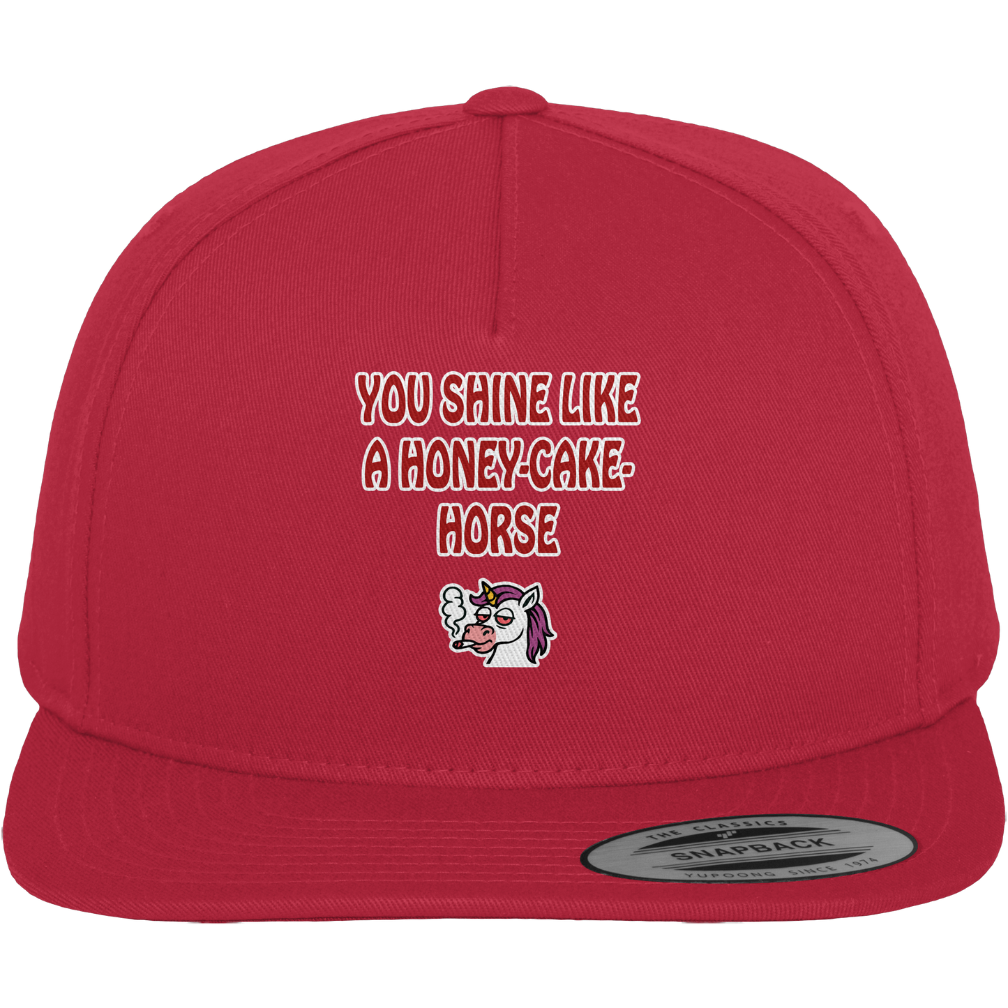 You shine like a honey cake horse - Premium Snapback