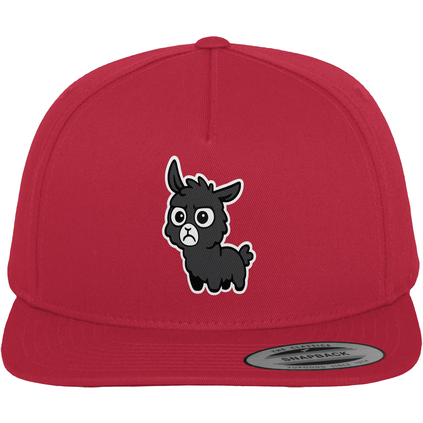 Alpaka im Büro-Modus — Skepsis trifft Business-Casual - Premium Snapback