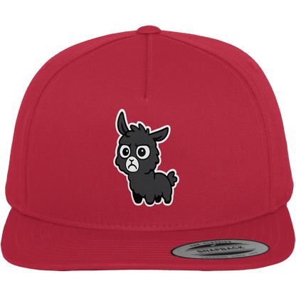 Alpaka im Büro-Modus — Skepsis trifft Business-Casual - Premium Snapback