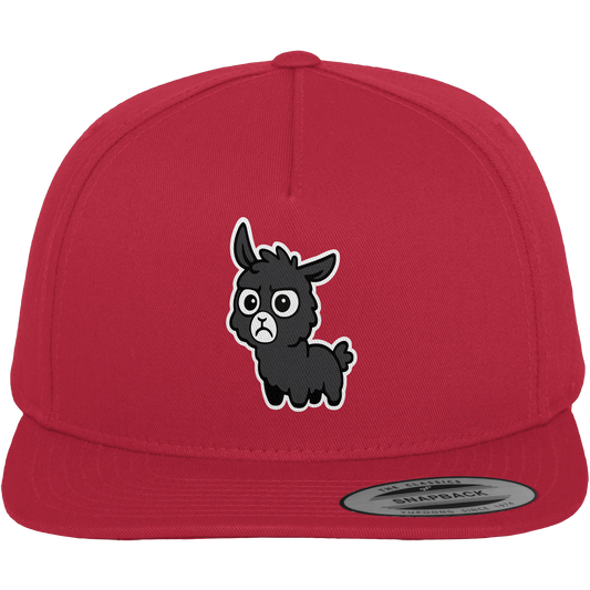 Alpaka im Büro-Modus — Skepsis trifft Business-Casual - Premium Snapback