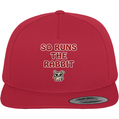 So runs the rabbit - Premium Snapback