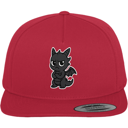 Babydrache im Trotzmodus – Feuerchen auf Stand-by - Premium Snapback