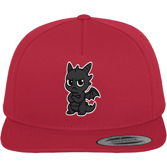 Babydrache im Trotzmodus – Feuerchen auf Stand-by - Premium Snapback