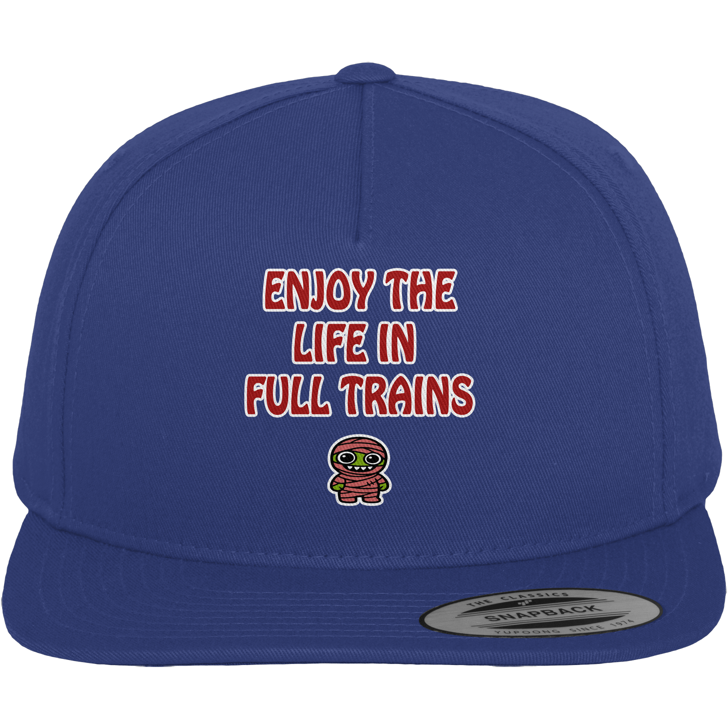 Enjoy the life in full trains - Premium Snapback