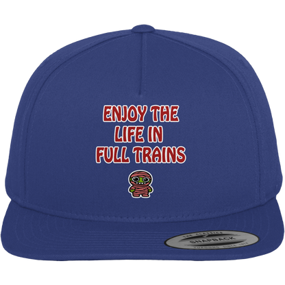 Enjoy the life in full trains - Premium Snapback