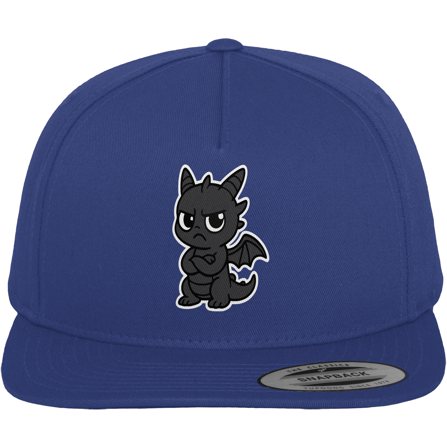 Babydrache im Trotzmodus – Feuerchen auf Stand-by - Premium Snapback