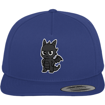 Babydrache mit schiefem Blick – Mini, aber meinungsstark - Premium Snapback