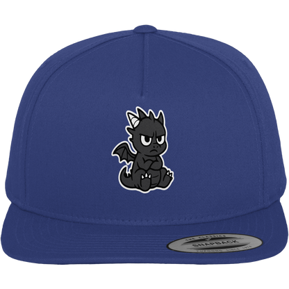 Babydrache mit Stirnrunzeln – Klein, flauschig, nicht begeistert - Premium Snapback