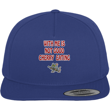 With me is not good cherry eating - Premium Snapback