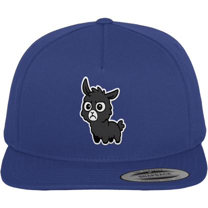 Alpaka im Büro-Modus — Skepsis trifft Business-Casual - Premium Snapback