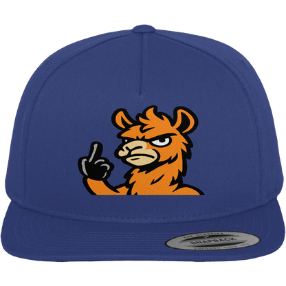 Lama mit Mittelfinger – Meditation auf Abwehrmodus - Premium Snapback