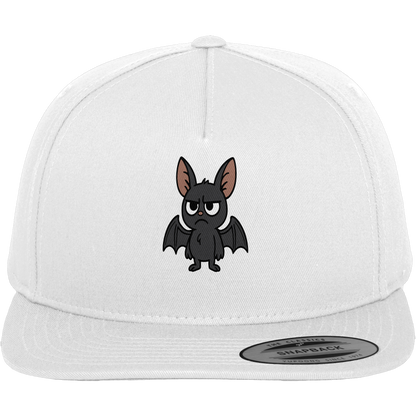 Fledermaus mit Augenrollen – Sozial, aber selektiv - Premium Snapback