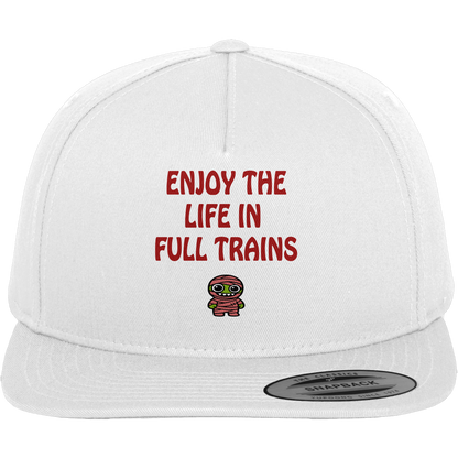 Enjoy the life in full trains - Premium Snapback